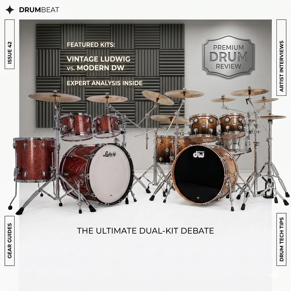 Ludwig Classic Maple vs. DW Collector’s Serious