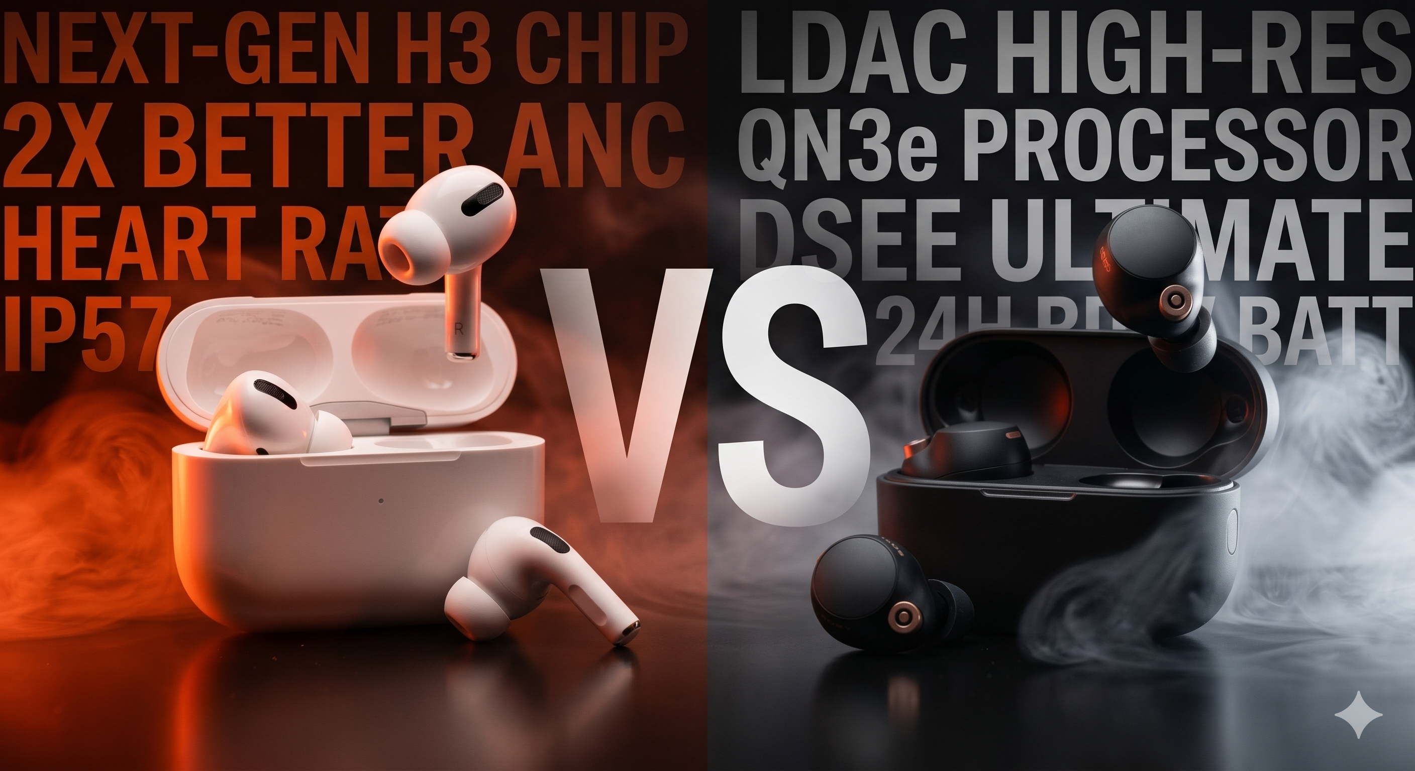 AIRPODS VS SONY WF-1000XM6